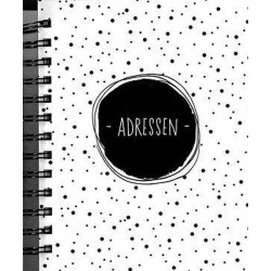 Adressenboek Hallmark Black...