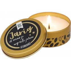 100% leuk - Geurkaars - Jarig