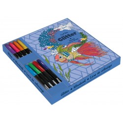 Glitter kleurboek met...